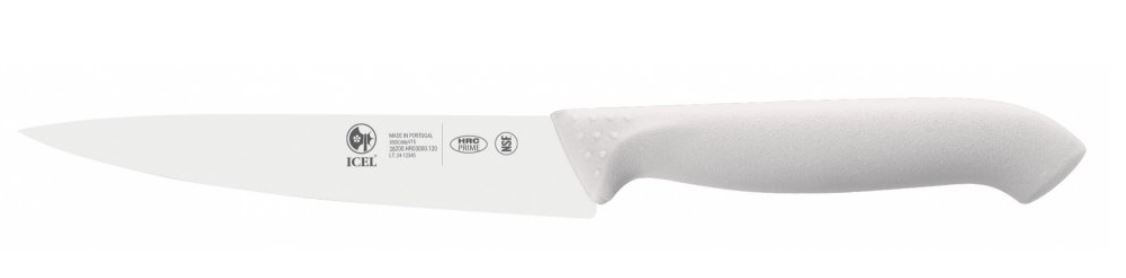 FACA INOX COZINHA 12 CM CABO BRANCO