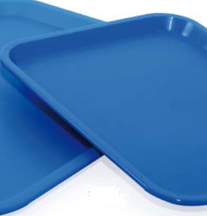 TABULEIRO PLASTICO 35x27 CM AZUL