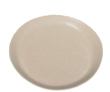 PRATO BIFE GRES BRANCO 32X25,5 CM