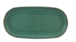 TRAVESSA OVAL GRÉS29 CM JADE