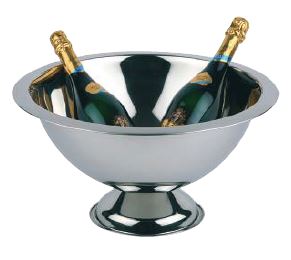 CHAMPANHEIRA INOX REDONDA 45 CM 12 L