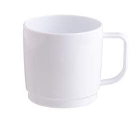 CANECA POLICARBONATO BRANCA 25 CL