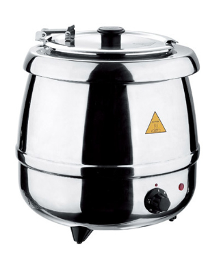 PANELA ELETRICA INOX P/SOPA C/CUBA INOX 10 L