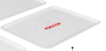 BANDEJA PLASTICA BRANCA 350X240MM