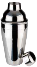 SHAKER INOX P/ COCKTAIL 750 ML