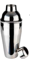 SHAKER INOX P/ COCKTAIL 500 ML